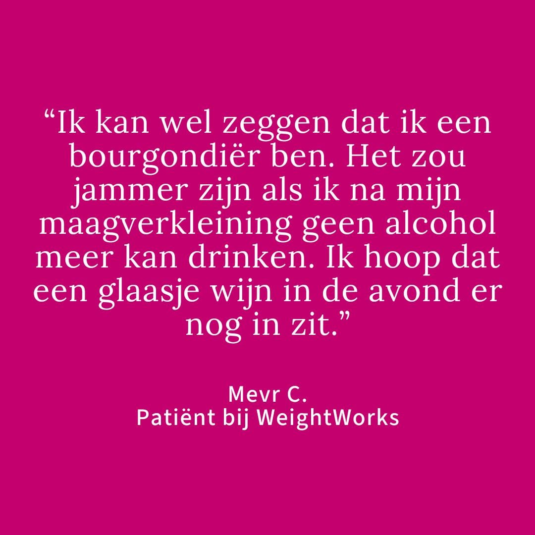 Blog 5 alcohol na maagverkleining quote bourgondier wijn drinken Quote alcohol drinken na een maagverkleining, kan dit nog?