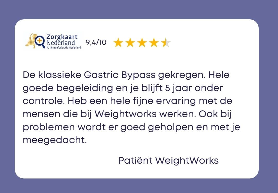 Obesitas Kliniek weightworks patient review